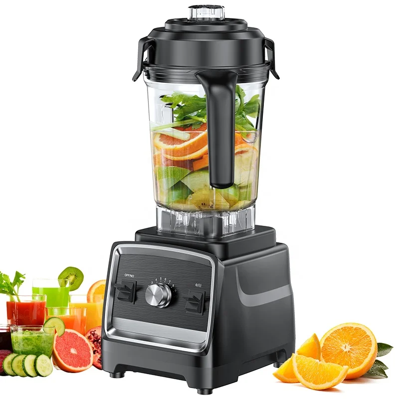1200 watt blender for kitchen pure copper motor high performance household blender 3L plastic powerful ice blender machine