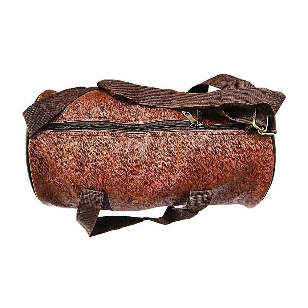 Top Quality Vintage Brown Leather Duffle Bag