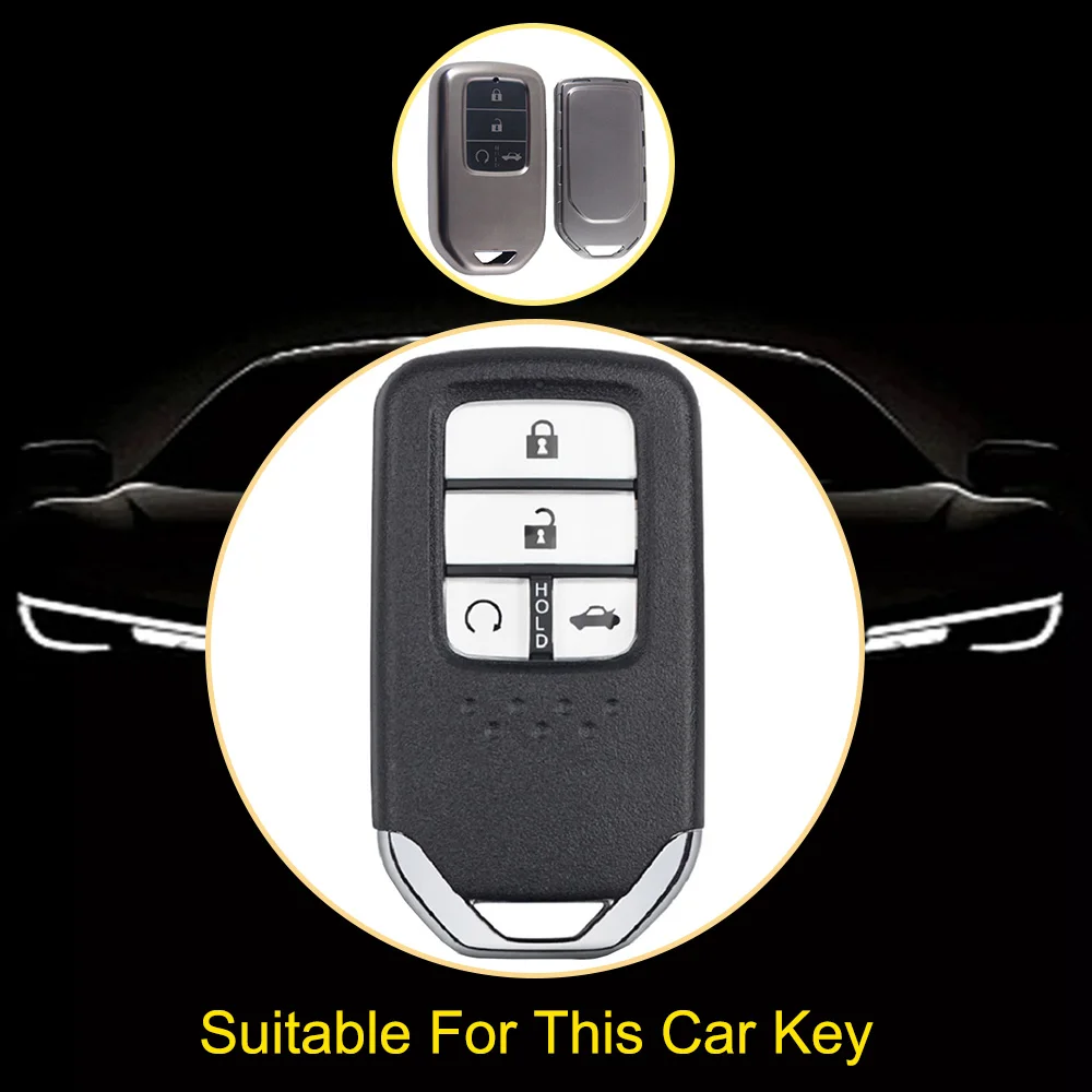 Innofit HOA5 Car Key Case Cover TPU Factory For Honda Accord CRV Civic XRV Haoying Binzhi Guandao Fit Hot Sale Auto Accessory