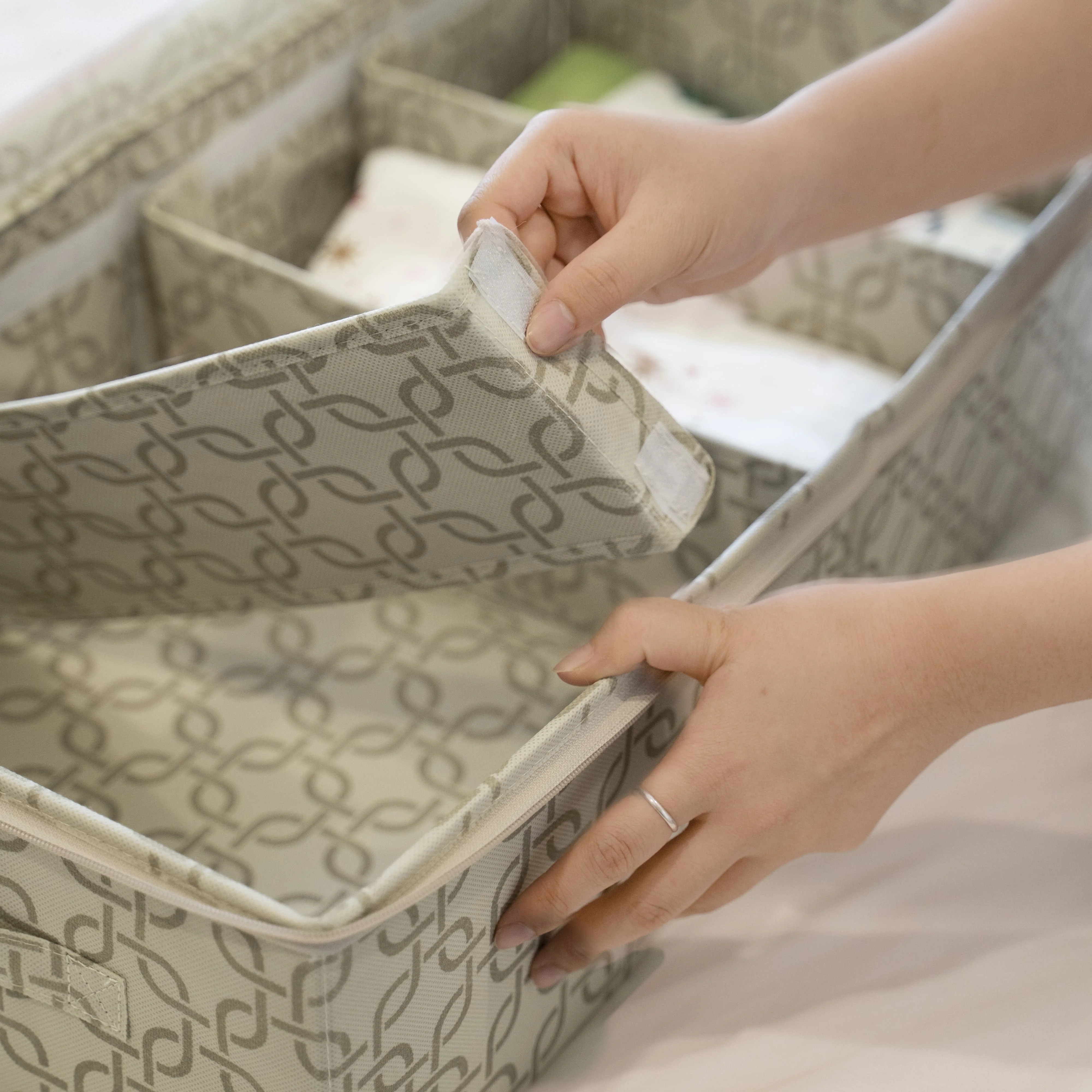 MA14 Foldable fabric storage bins & boxes for clothes book kids toys OEM Customized Factory Price home storage & organization