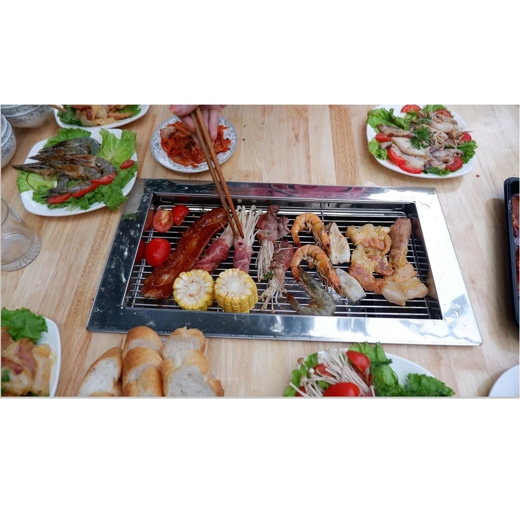 Hot Selling KTV Smokeless Charcoal Grill, TopV Smokeless Hot Pot Stove Contact Us for Best Price