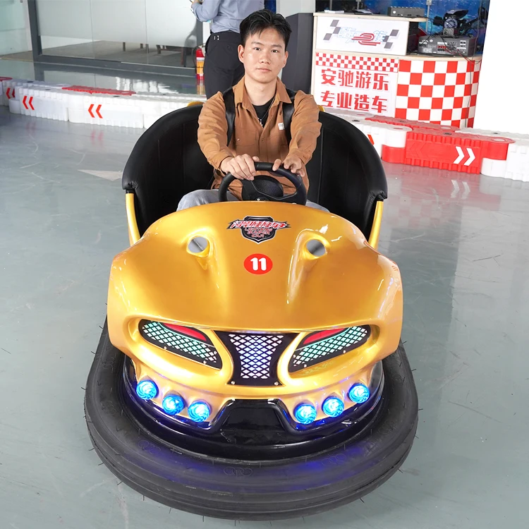 Two Seater Remote Control Bumper Car Toy Electric Motorcycles Ride On Bumper Car Amusement Park Rides Bumper Car For Theme Park