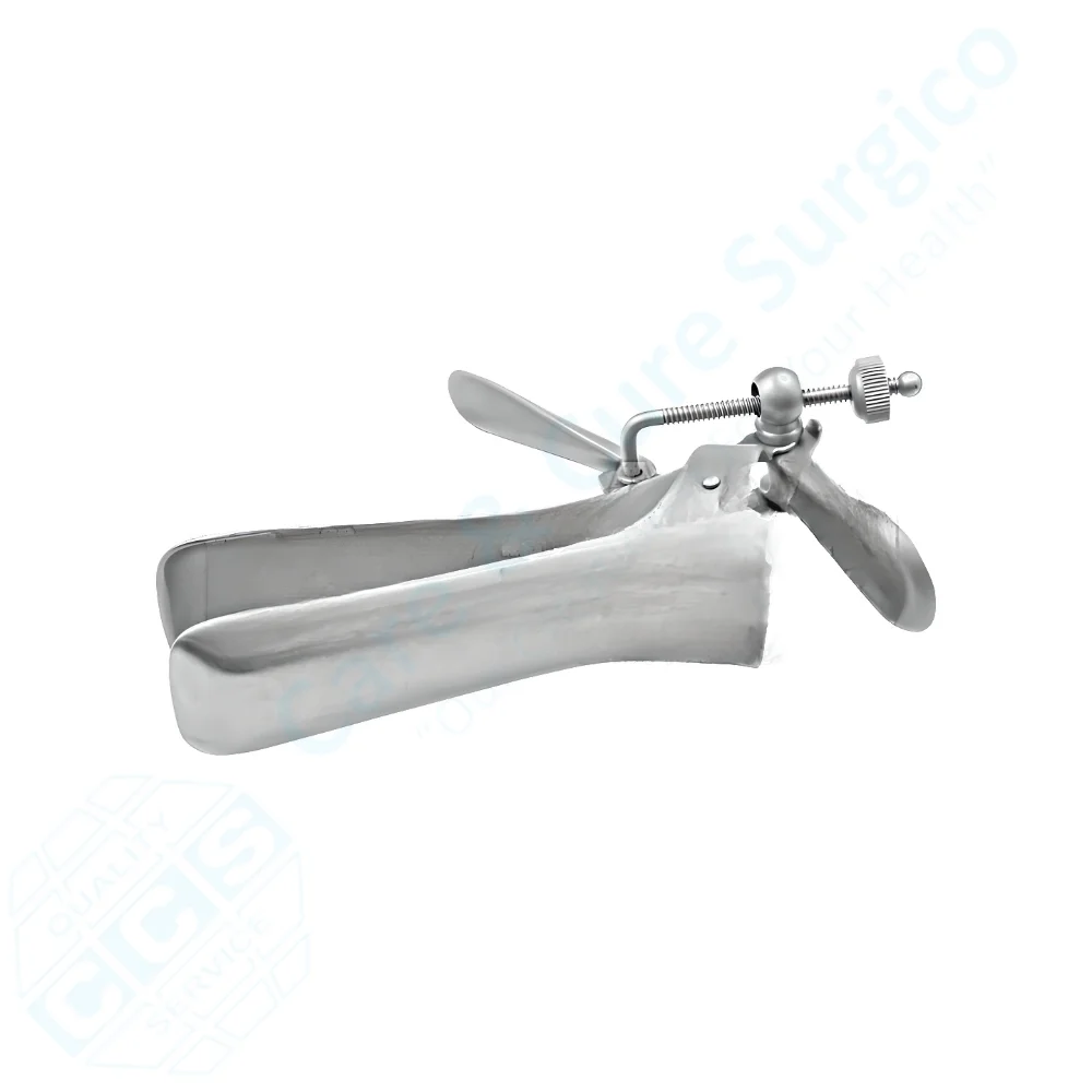 100% Quality Cusco Speculum Surgical Instrument Stainless Steel Cusco AnalVaginal Speculum Large OBGYN Dilation Exam