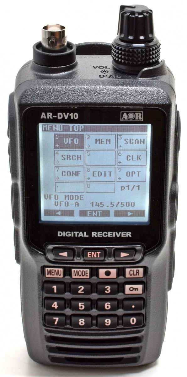 Цифровой портативный приемник AOR ARDV10