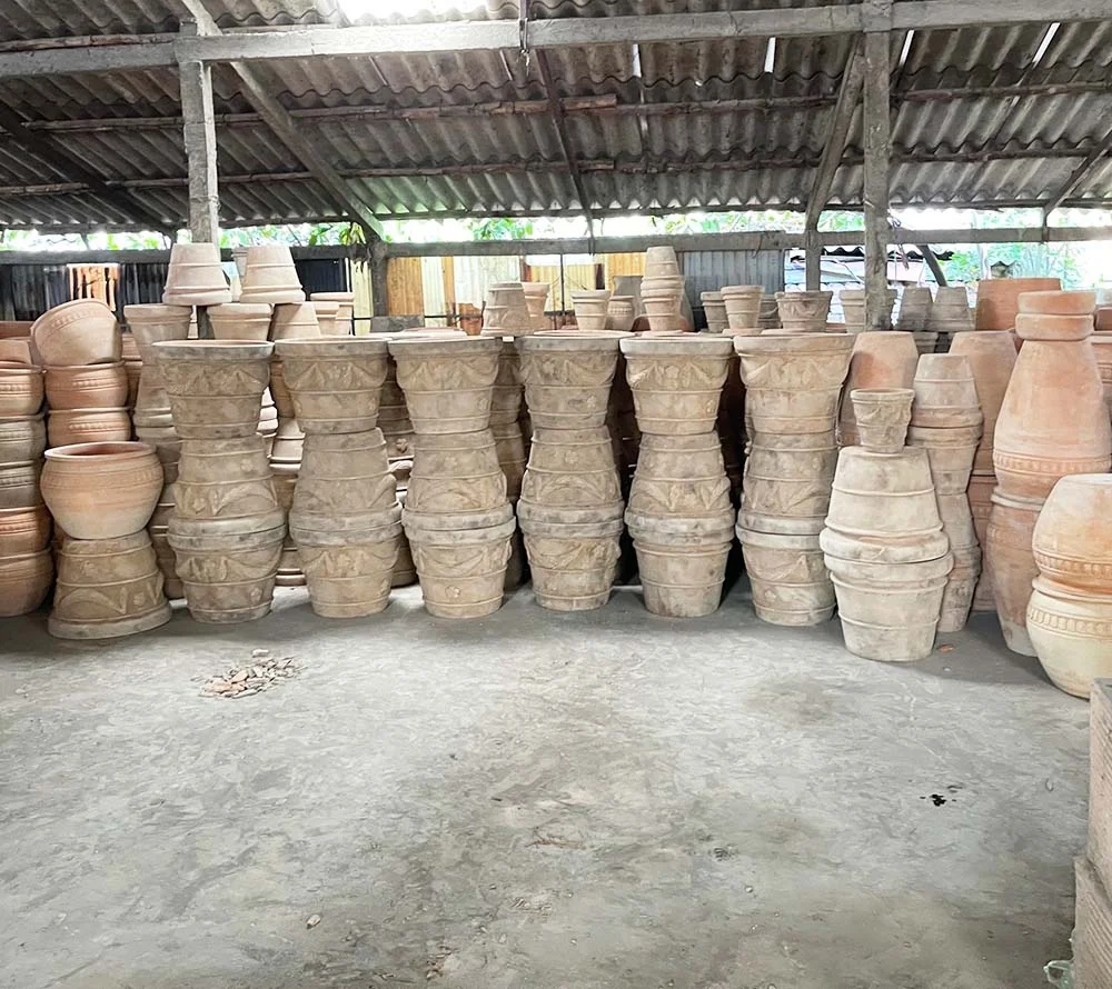 Terracotta pots