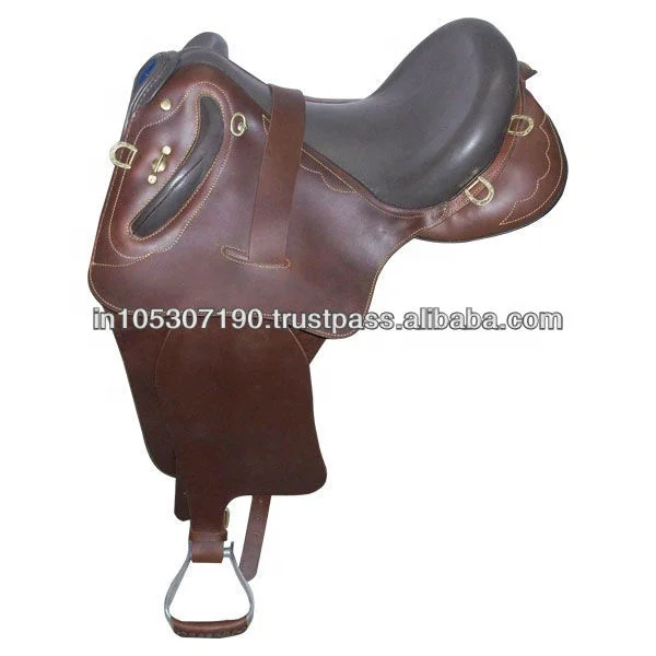 Ranch horse Australian leather saddle