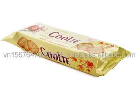 2024 Hot Sale COOLTE SESAME AND COCONUT CRACKERS Wholesale Food from Hai Ha Confectionery Vietnam