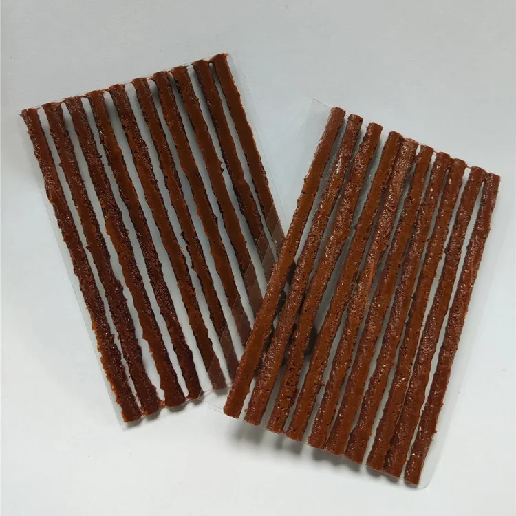 100*Brown tire repair strip tire repair kit tubeless tire repair string seal