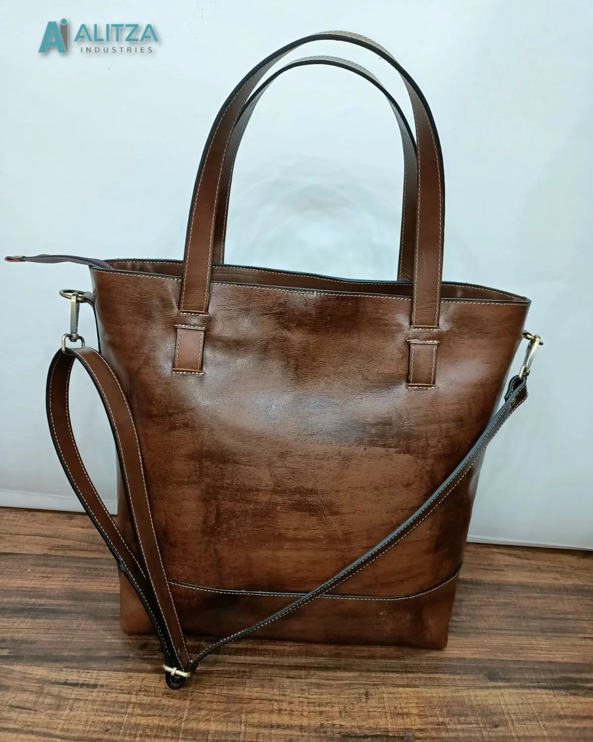 Alitza лидер продаж новинка женская сумка-тоут из 100% натуральной кожи Прямая поставка от Amazon сделано в Пакистане
