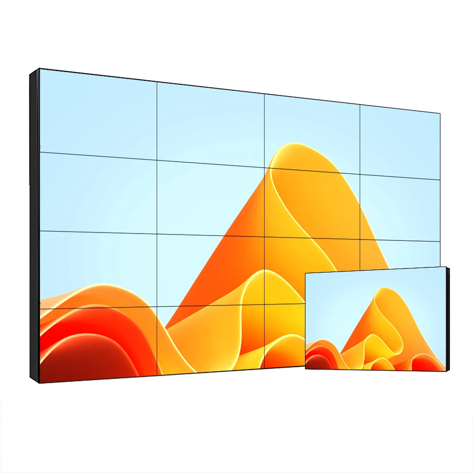 40 55inch 3.5mm  bezel Splice screen Digital Signage wall  4K HD display did lcd video wall panel for Advertising display