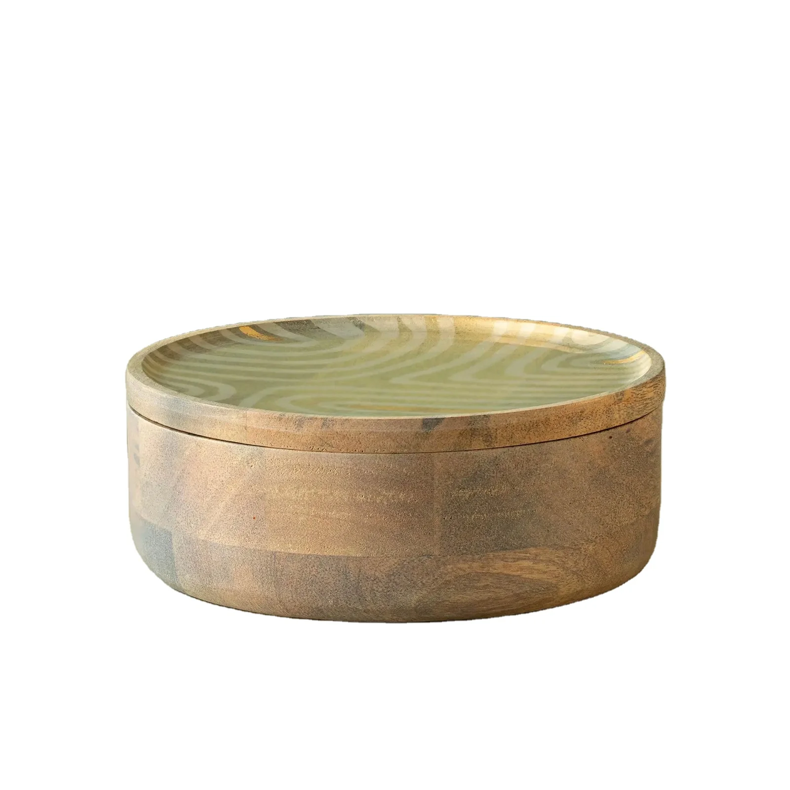 Wooden Roti Box Customize Look and Round Shape