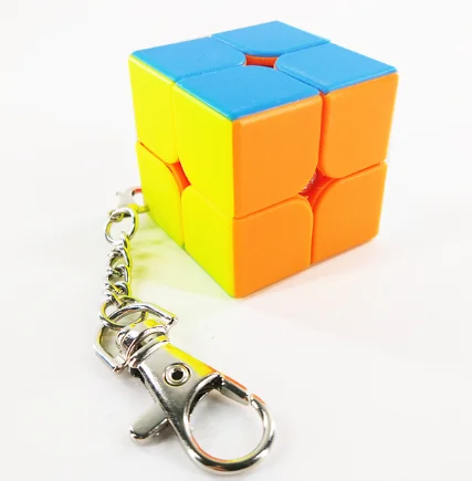 Ziina Star Ziina 2x2 keychain cube fidget stress toys anti stress relief Kids Toys Magic Plastic Puzzle Toys