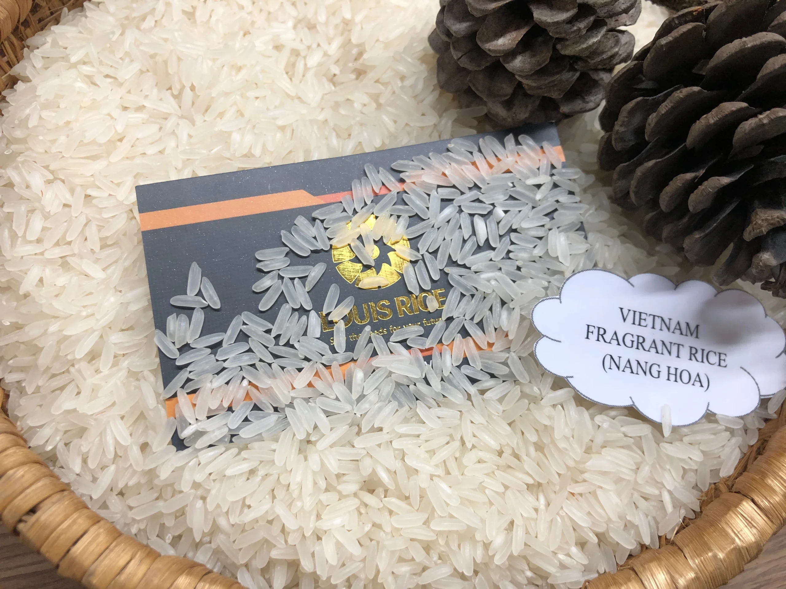 Premium aroma rice 5% broken ( Nang Hoa rice)