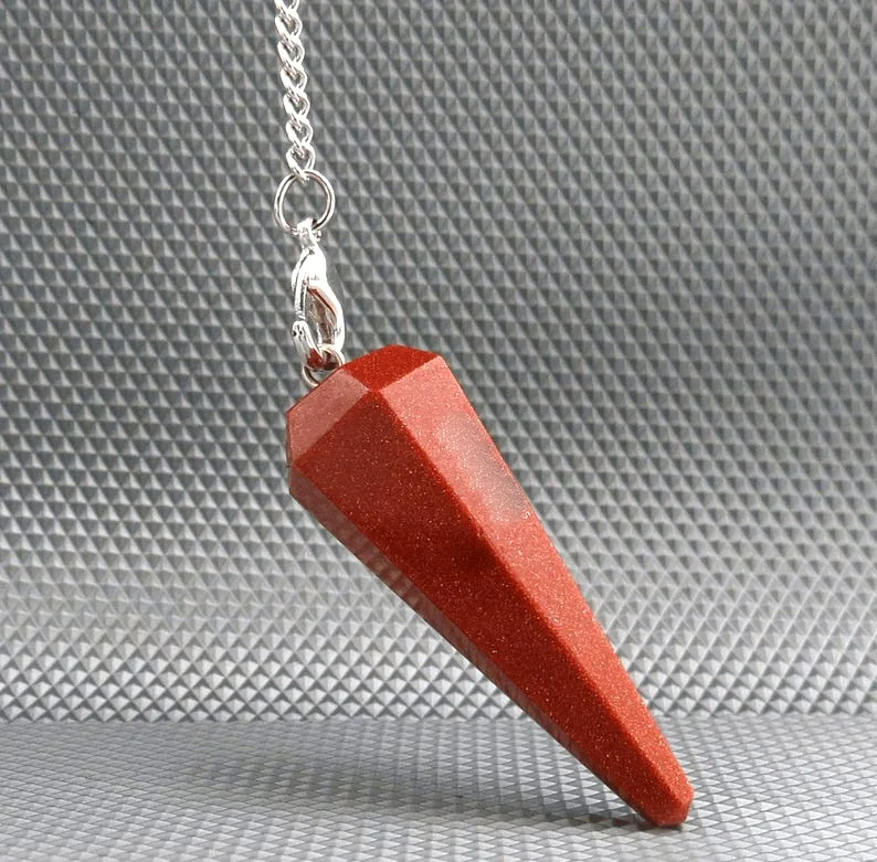 Wholesale Red Goldstone Dowsing Pendulum | At Attractive Price