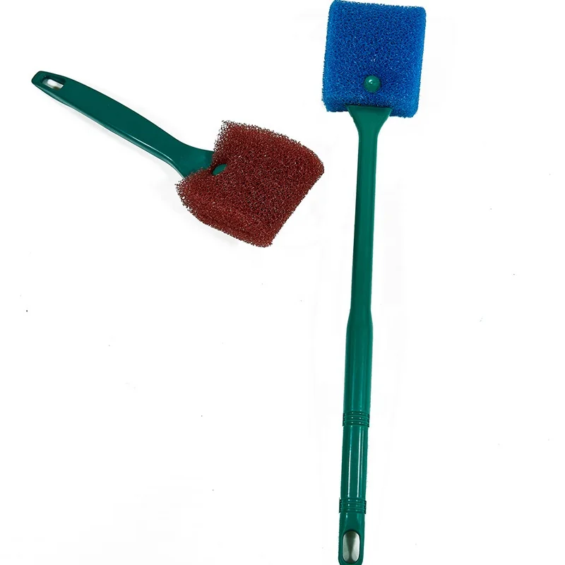 Strong cleaning kitchen brush with plastic handle Cup cleaner Bottle washing sponge