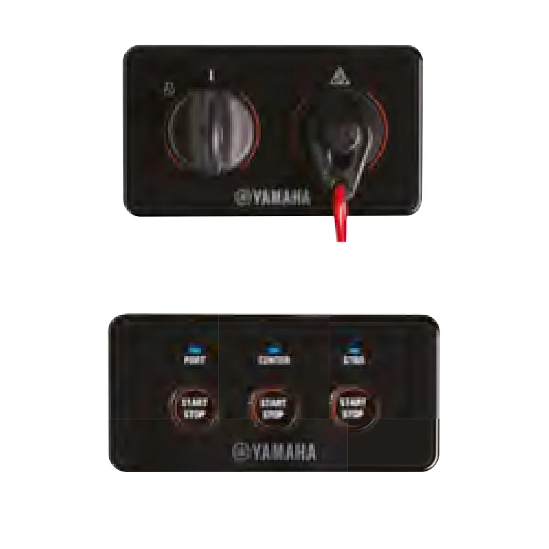 MARINE SWITCH PANEL MAIN HELM SW PANEL TRIPLE KIT 6X6-W0035-60 for Yamaha Outboards