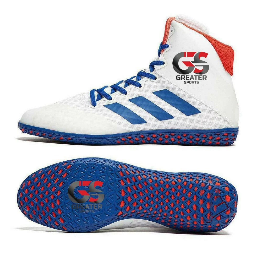 Wholesale Custom Made Professional Non Slip PU Leather Rubber Soul Breathable Comfortable Sports Shoes Wrestling Shoes