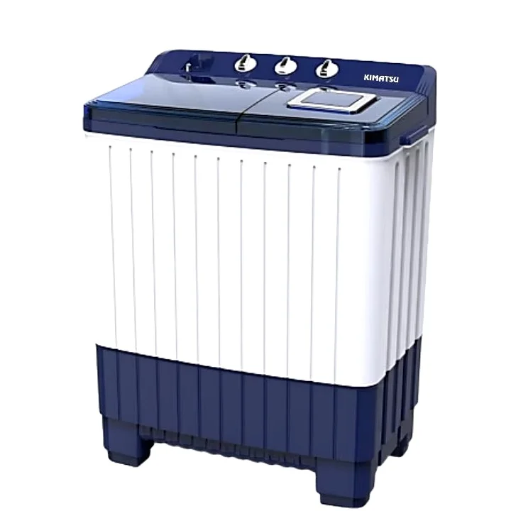8kg full plastic Model High Quality Trendy Twin Tub Automatic Washing Machine Top Loading Electric for Households and Hotels