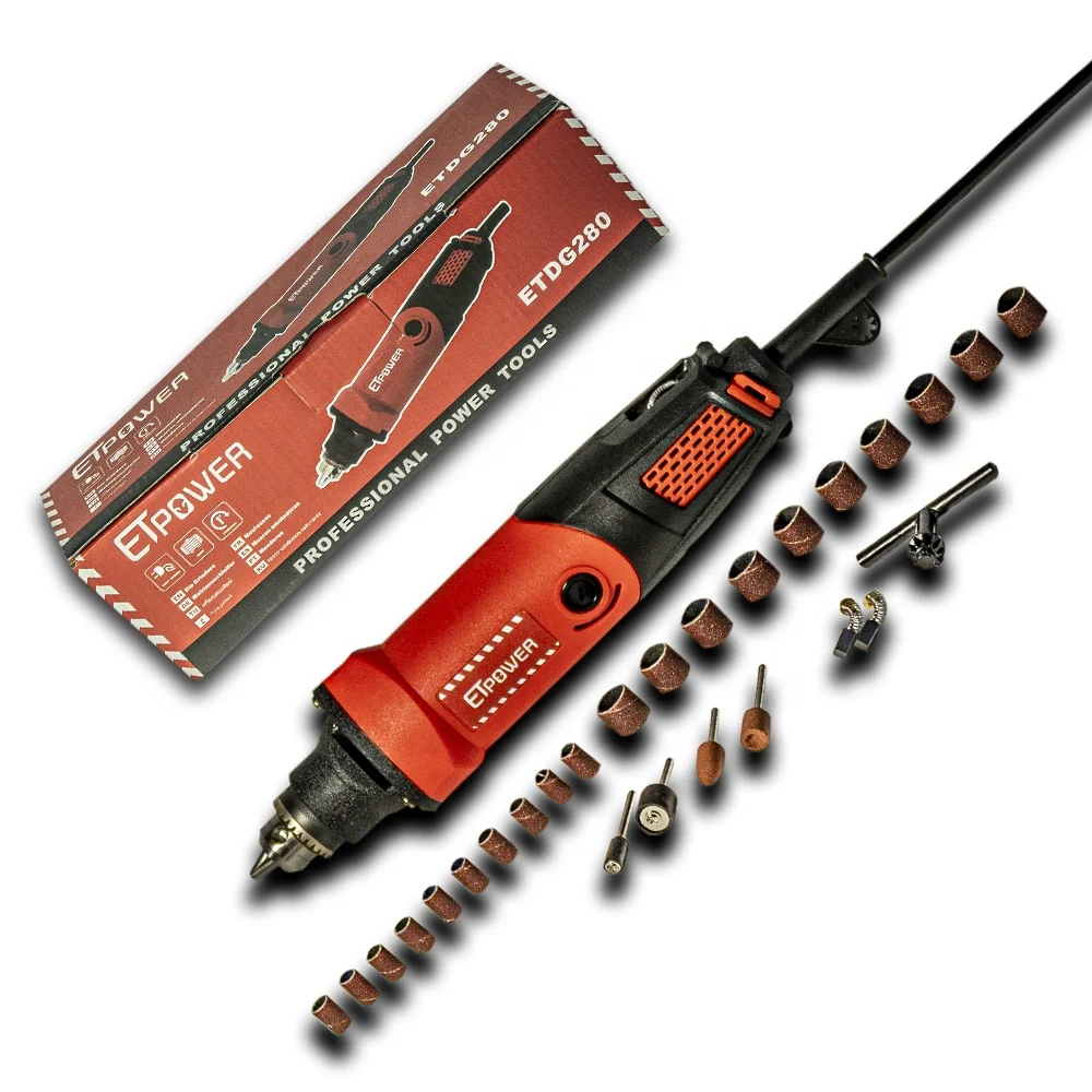 Multi-function Electric Grinding Machine Internal Straight Carbide Mini Electric Die Grinder Tool Diamond Die Grind By ETpower