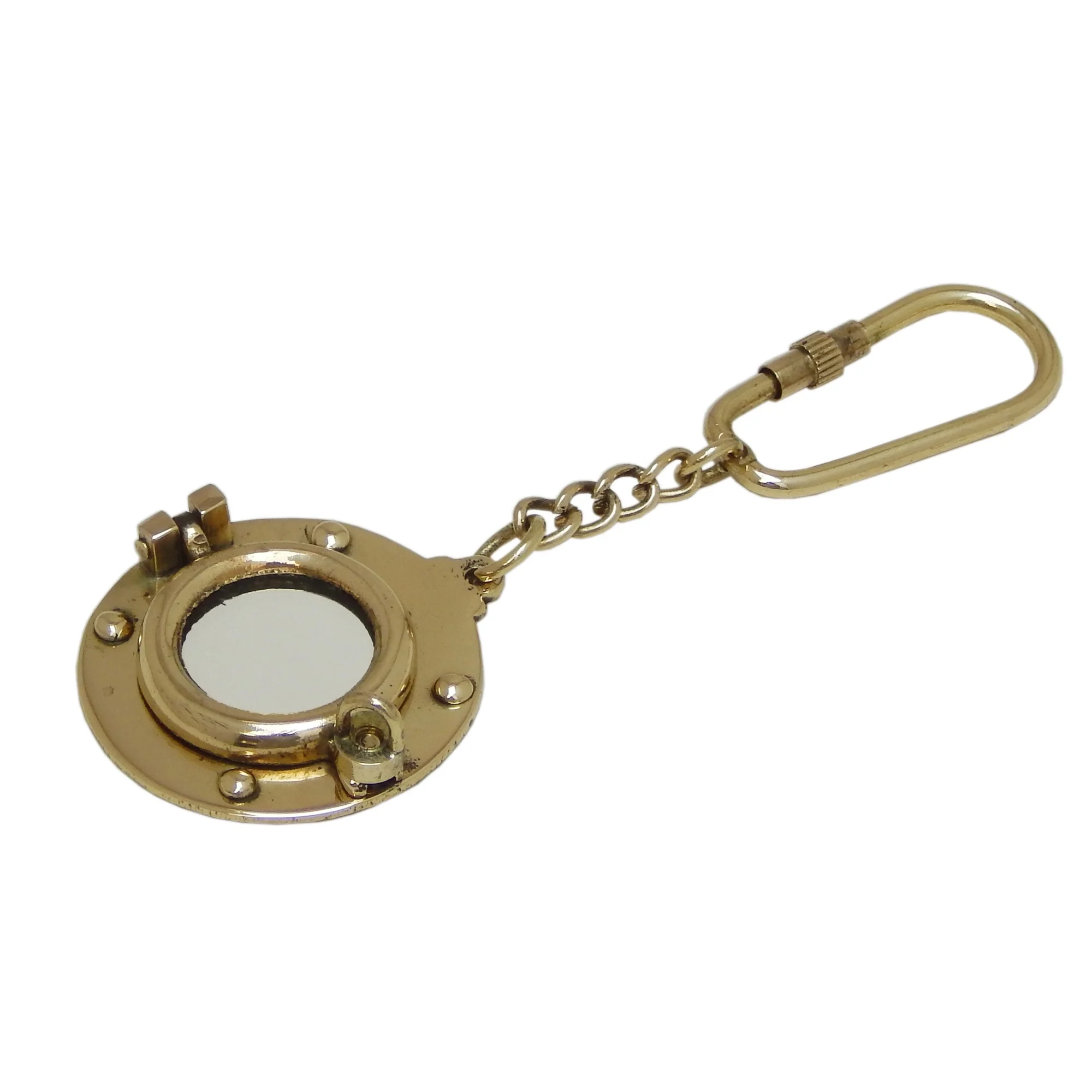 Top Selling solid brass wholesale anchor design professional keyring and key chain car keyring