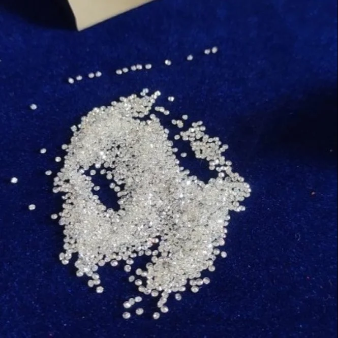 Loose natural diamond round brilliant cut clarity DEF color natural loose diamonds from india High Quality Rough Diamonds