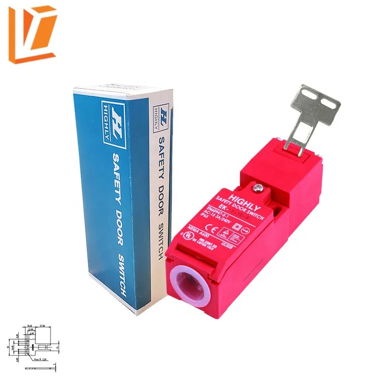 EK-7-55-F Flat limit switch for auto gates