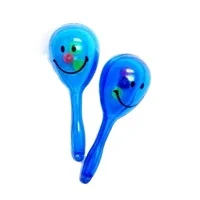 Mini Plastic Maracas Fiesta Shaking rattle Goody Loot Bag Filler Birthday Party Favor Toy Supply novelty prize gift