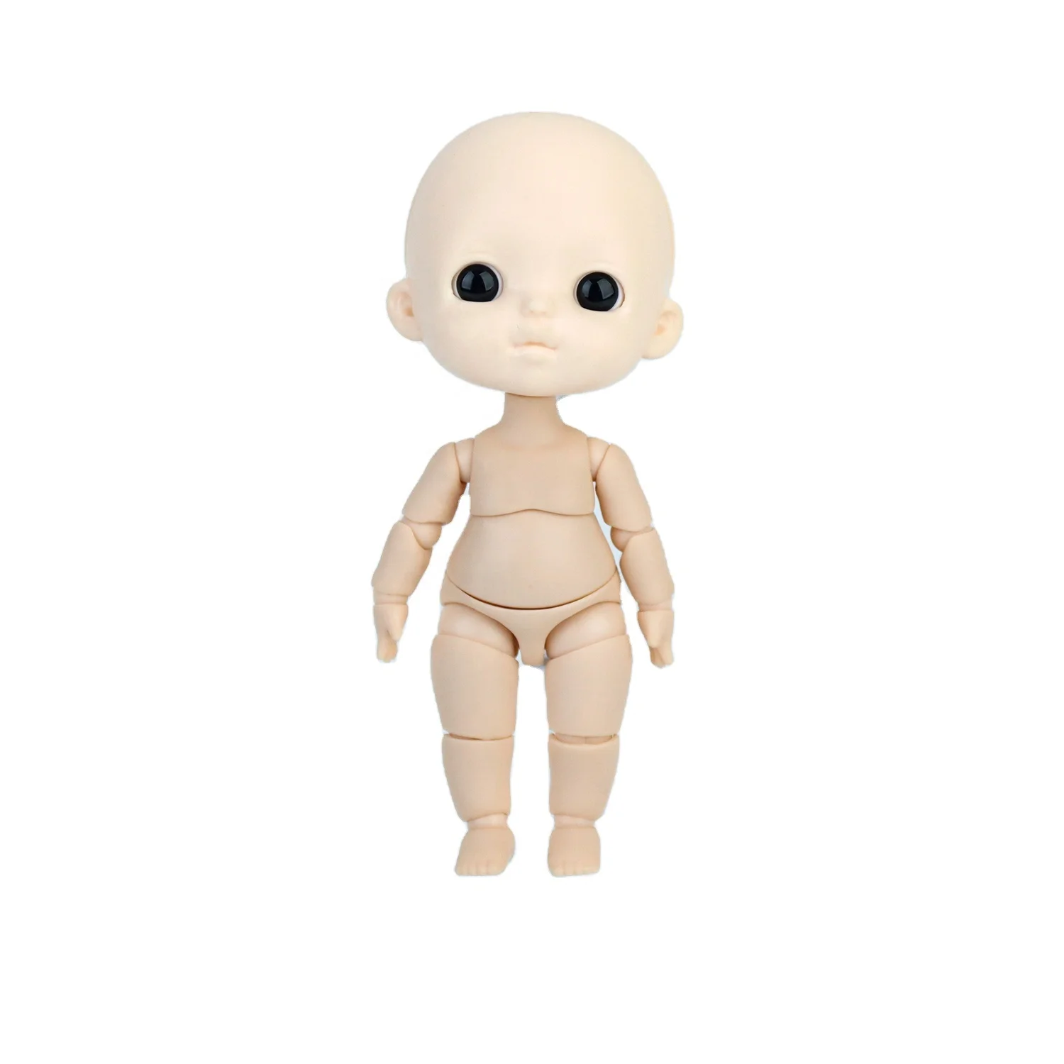 Popular Fashion 12cm Mini Cute Ball Jointed Toy Dol With Wigl Little Girl Play Game Christmas Gift BJD Princess Doll