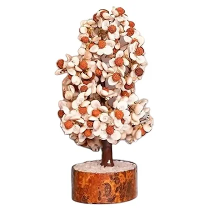 High Quality Gomti Chakra Rudraksha Tree Polished Agate Crystal Carved Tumbled Stone Pattern Reiki Love Style Engraving Rune Set