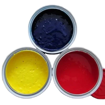Factory price Silicone rubber Ink used for Screen kitchenware Printing Water-based Ink