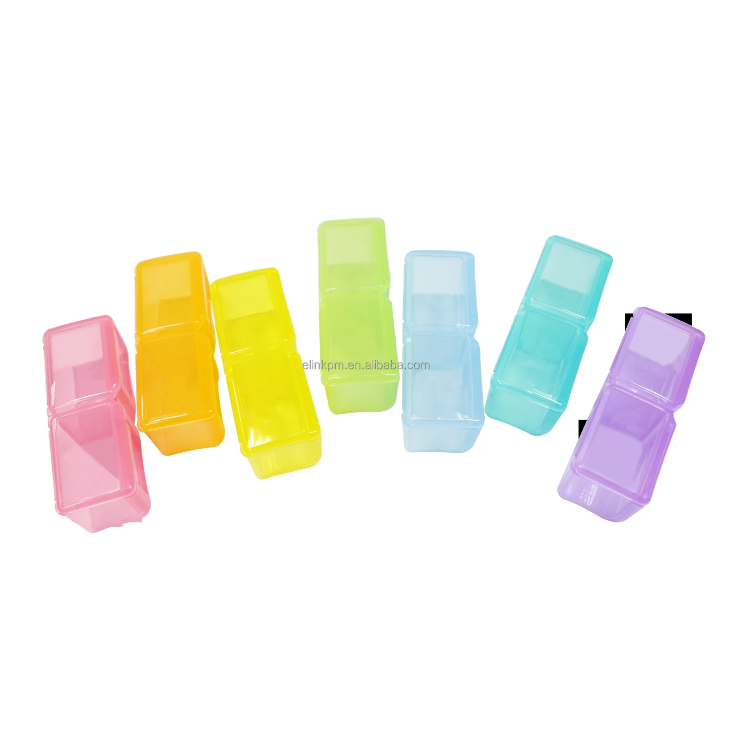 Vitamin Pill Case Organizer Storage Case Weekly