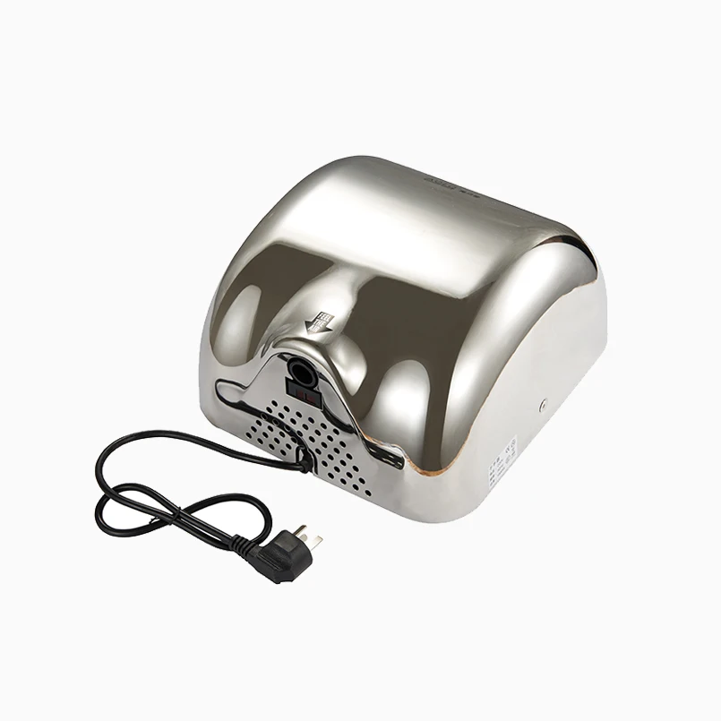 High Speed Stainless Steel Hand Dryer Wall Mounted Commercial Bathroom Dryer Automatic Sensor Electric Hand Dryer