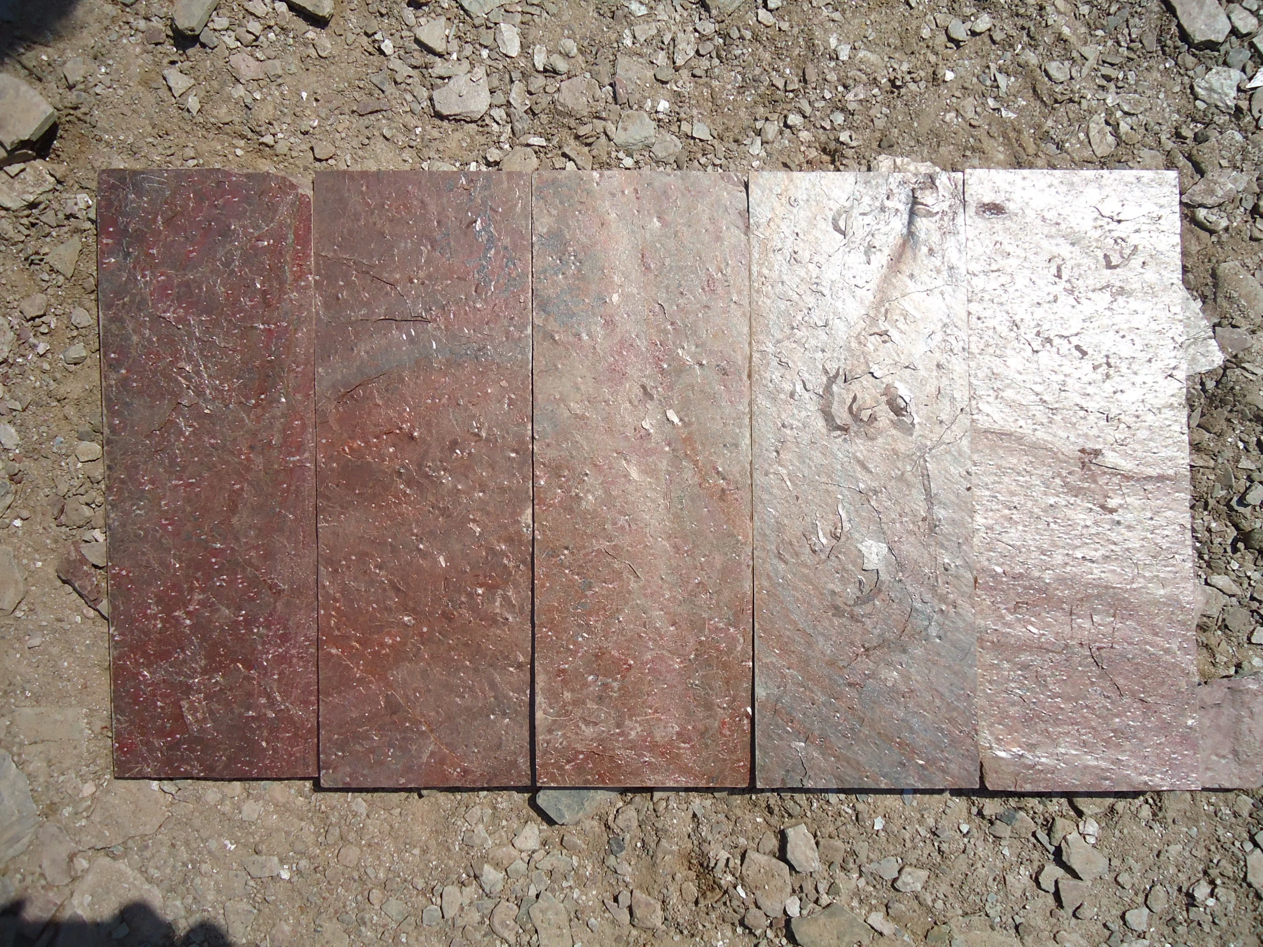 High Quality Copper Slate Stone Wall Panel Factory Direct Supply Outdoor Exterior Bathroom Hotel Decor Red Mica Wall Cladding