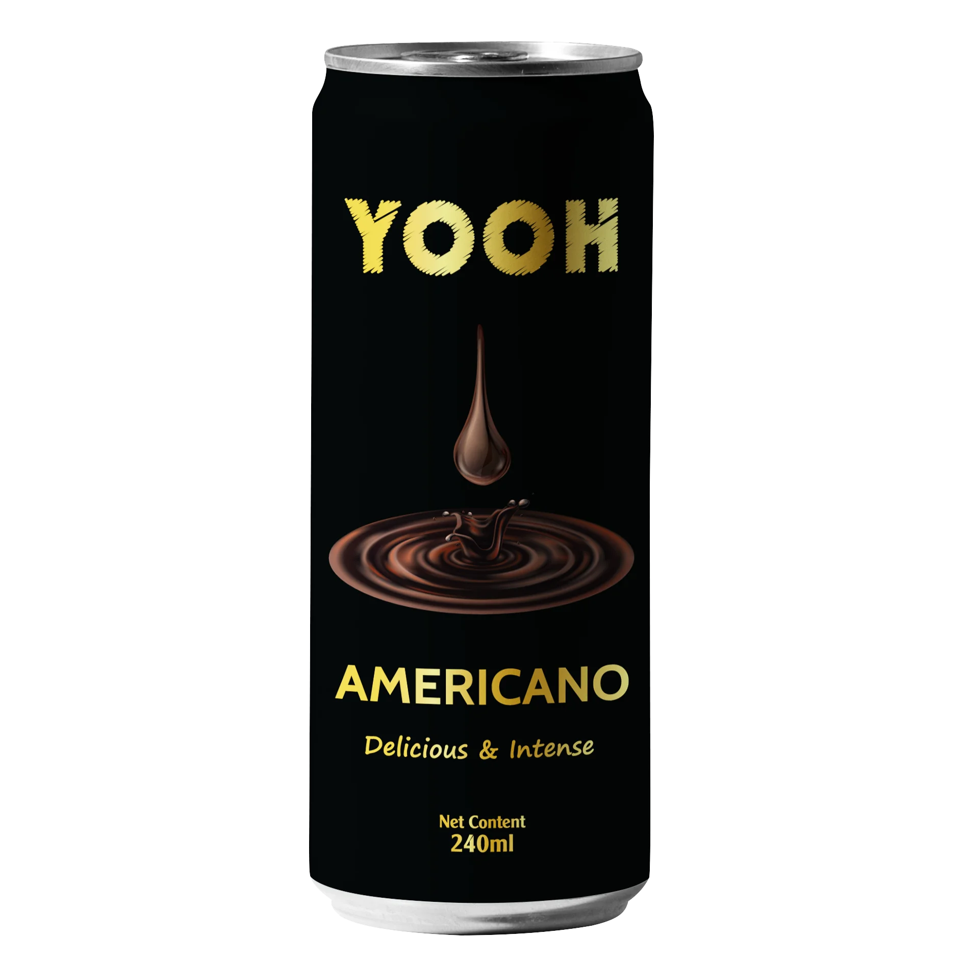 Холодное пиво черный кофе вьетнамский кофейный напиток Премиум растворимый консервированный 250 мл/330 мл OEM/ODM частная этикетка низкая цена