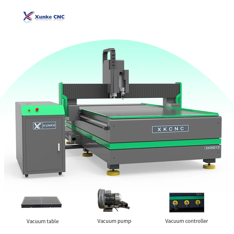 Xunke chinese suppliers manufacture 1325 3d work rotary woodworking cnc wood router machine