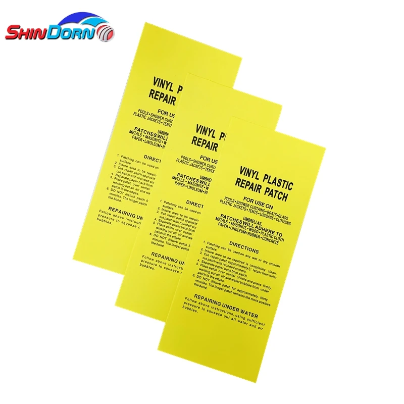 Factory Direct Inflatable Boat Repair Kit Vinyl Repair Patch to Fix Rips and Tears