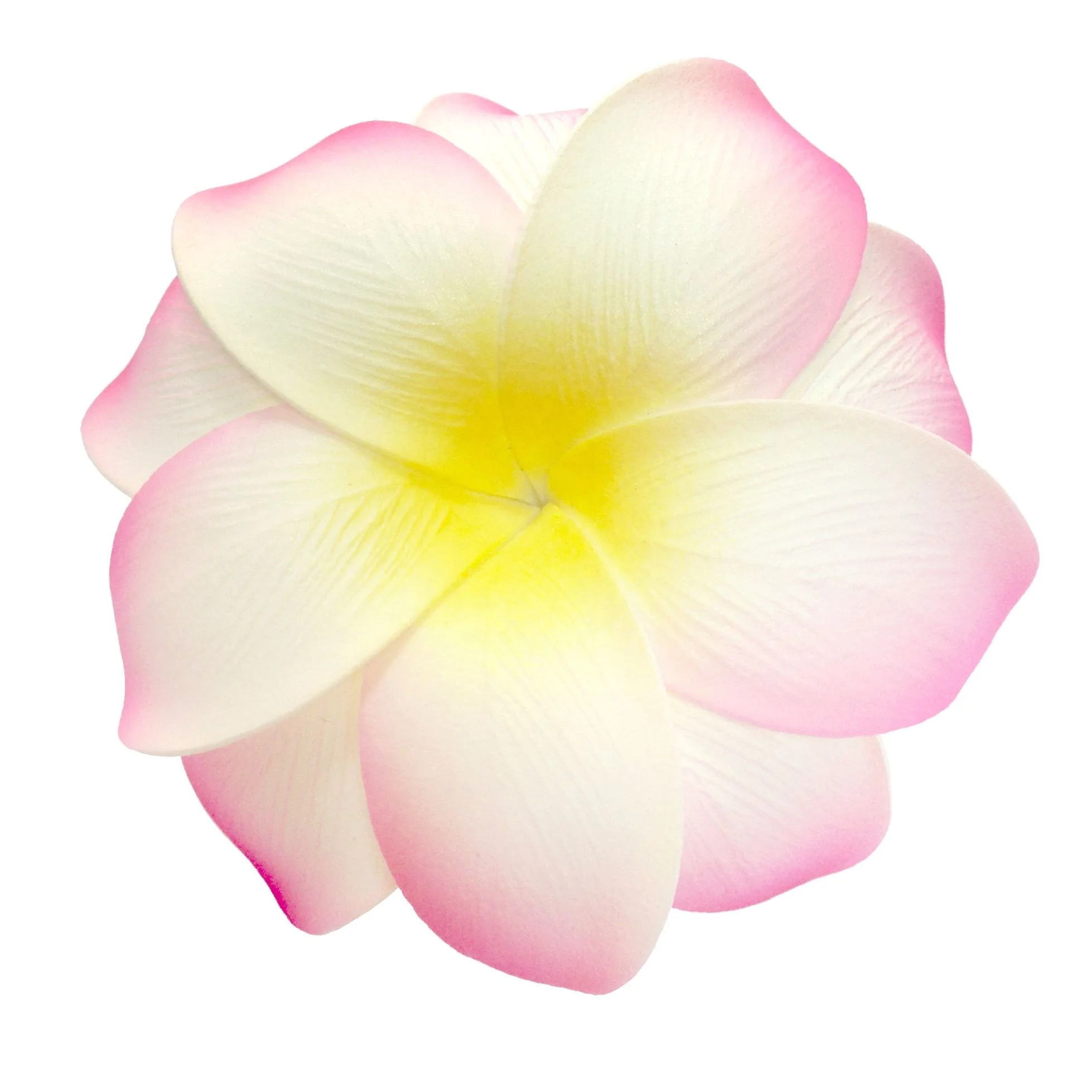 Fashion Handmade artificial plumeria frangipani foam flower with double flower high quality,  good for gift and deco