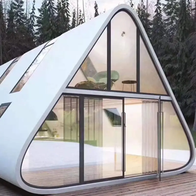 Сборный легкий стальной каркас, новый отель, миниатюрный дом, металлический каркас