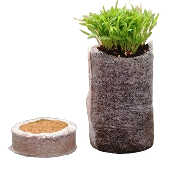 Highly Organic Coco Coir Plugs from India 5kg Block Disc Pellet Soil for Seed Growing and Agriculture Cocopeat