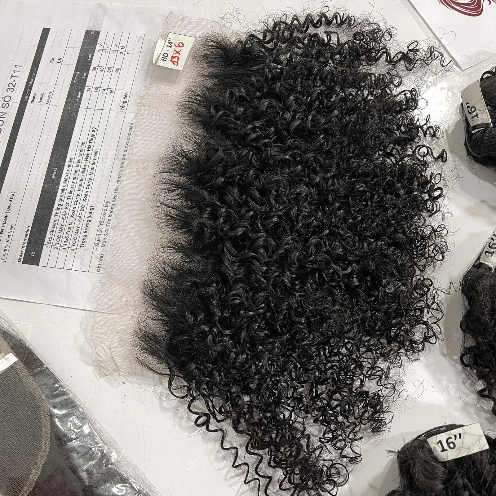 Vietnamese raw hair hd lace,13x6 Hd lace frontal curly hair from raw vietnamese hair wholesale vendors