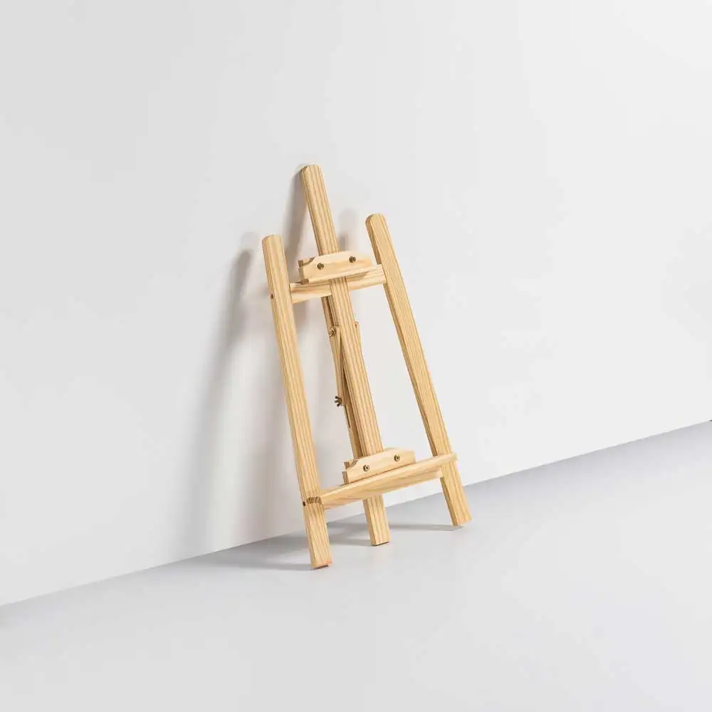 Art Easels Pine Wooden 70cm Kids Easel for Painting Adjustable Professional Easel Display Stand Wholesale