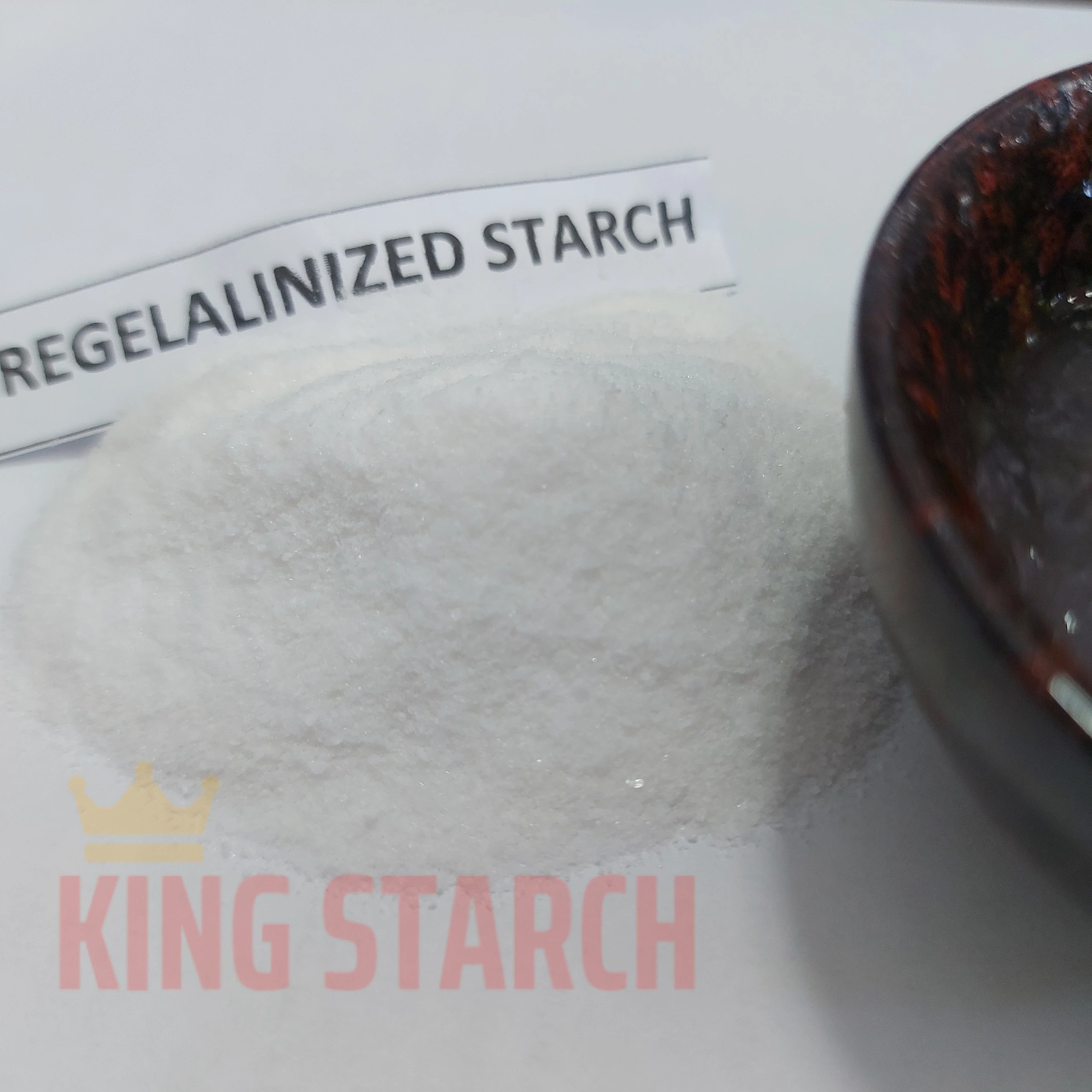 KINGSTARCH BRAND PREGELATINIZED TAPIOCA STARCH COLD SWELLING STARCH APPLY FOR MAYONNAISE KETCHUP SAUCE
