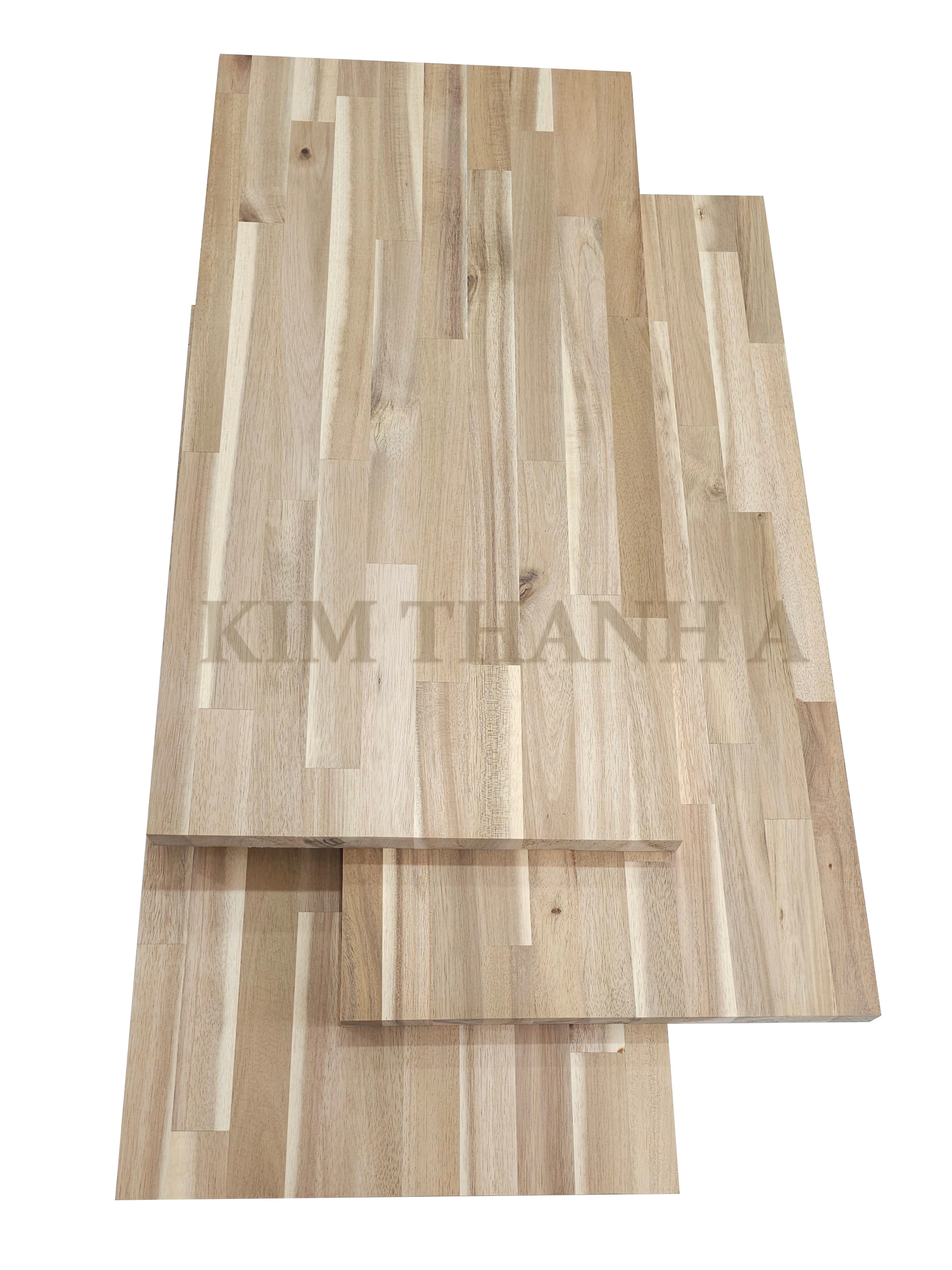 Price factory Acacia Hybrid Butcher Block Countertop Best Quality Wood Bamboo Plastic for Kitchen Chopping Food Preparation