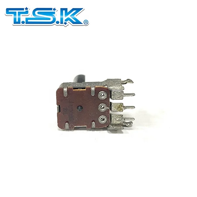 Потенциометр типа B 500 Ом с пластиковым поворотным переключателем переменный резистор бакелитовый Япония