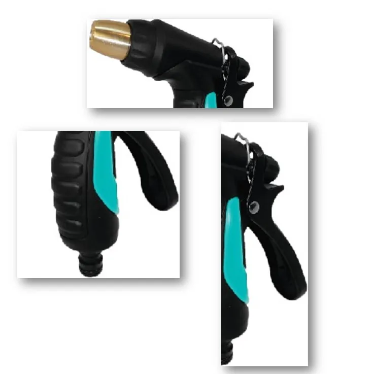 Multifunctional Durable ABS+TPR Material And Zinc Nozzle High Pressure Durable Spray Gun With Adjustable Nozzle water gun