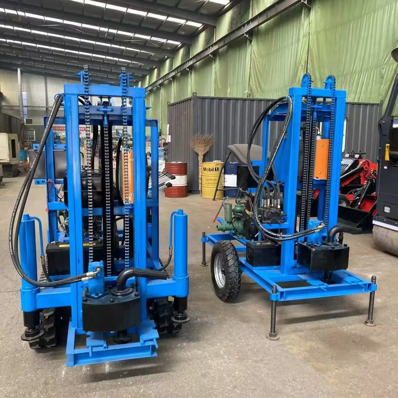 Factory Direct Sales 150m Max Drilling Depth HZT150 Small Crawler Hydraulic Drill Rig Durable Product for Mining