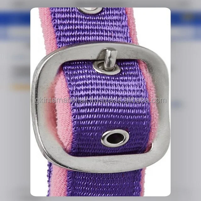 Custom Design Double Ply Soft Padded Nylon Horse Halter extra comfort Durable Stitched Wholesale Price Nylon Horse Halter