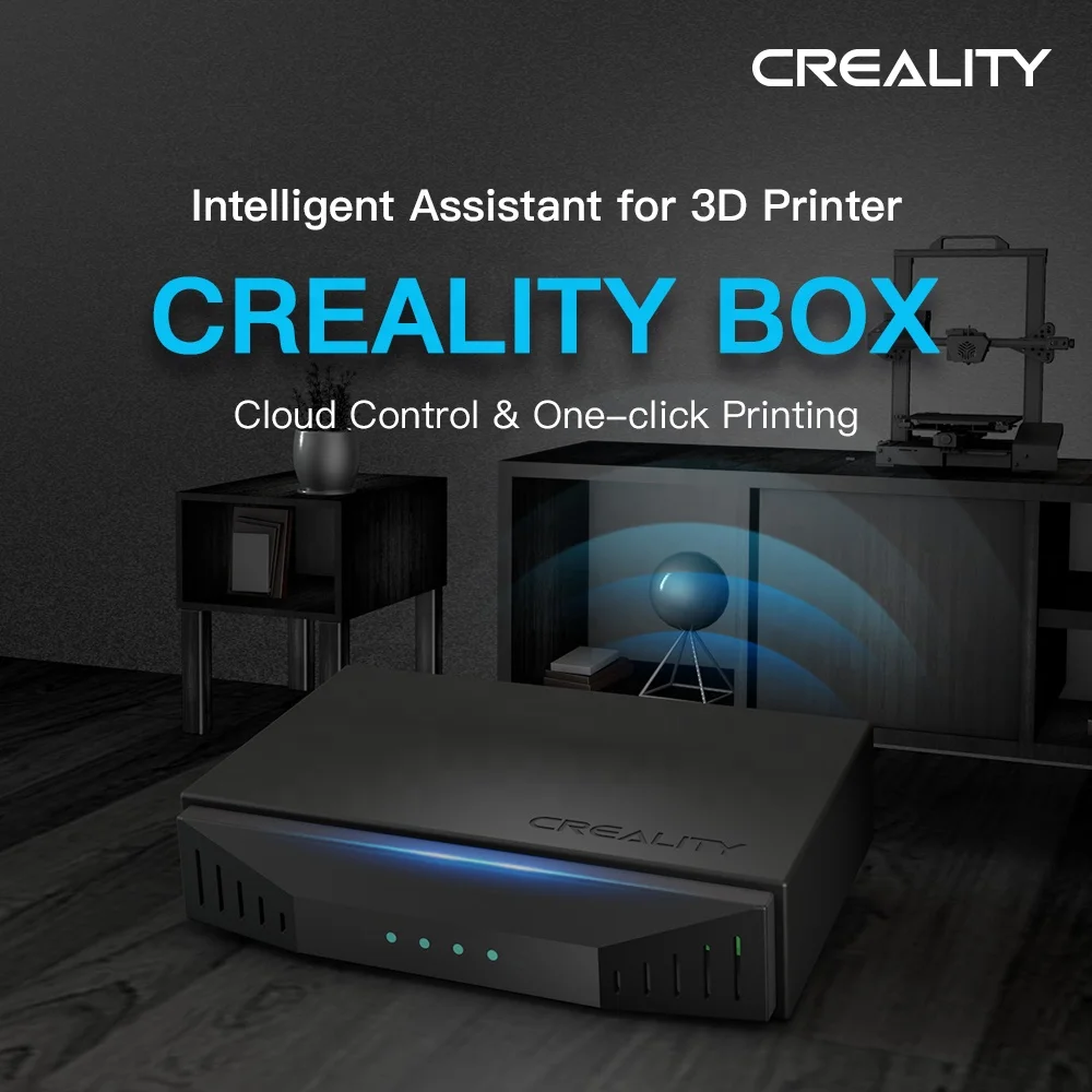 Creality 3D Printer Parts Accessories Intelligent Cloud WIFI Box Smart Router Real Time Remote Control