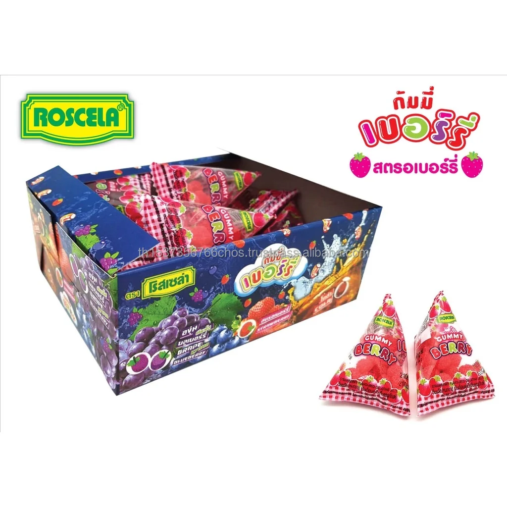 Fruit Gummy Berry (Roscela) From Thailand