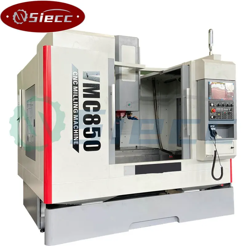 CNC Mill VMC 640 VMC650 VMC850 VMC1050 5 Axis 4 Axis 3 Axis Milling Vertical Machining Center For Alloy Wheels